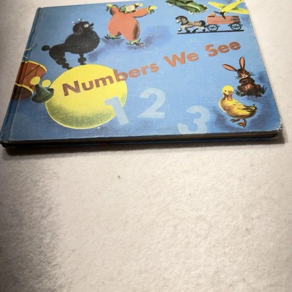 1948 Numbers We See Vintage Children's Math Book Scott Foresman School Reader - Picture 2 of 10